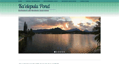 Desktop Screenshot of kaelepulupond.org